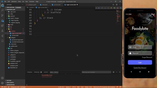 Flutter Login and registration UI Design | Tutorial | Speed Code смотреть онлайн