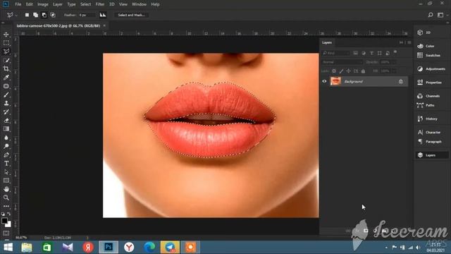 ADOBE PHOTOSHOP YORDAMIDA LABGA RANG BERISH смотреть онлайн