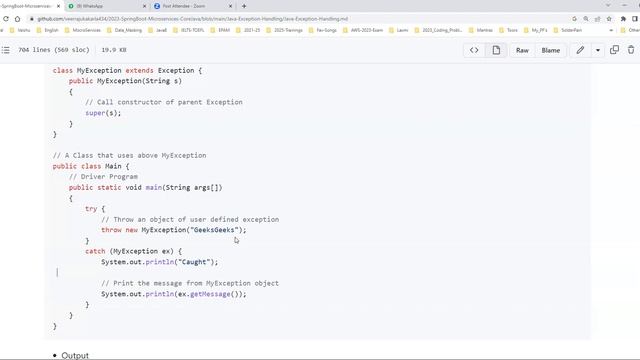 Core Java - Exception Handling - Part2 смотреть онлайн