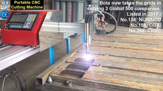 Portable Plasma CNC Cutting Machine смотреть онлайн