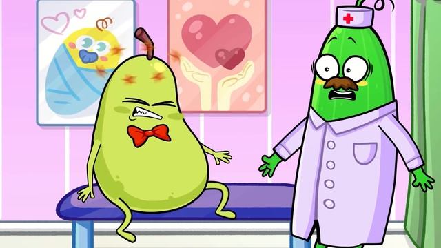 CRAZY HOSPITAL VISIT || Funny Hospital Stories, Awkward Situations By Pear Vlogs смотреть онлайн