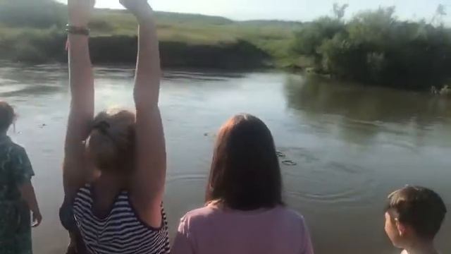 Гадание на венках на Нуре, в #Саялы, лето 2018 смотреть онлайн