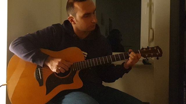 Спокойная ночь (Кино, акустический кавер) смотреть онлайн