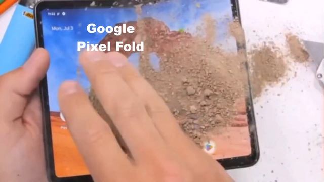 Как ломается складной смартфон Google Pixel Fold смотреть онлайн