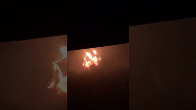 На Туристской машины выгорели дотла смотреть онлайн