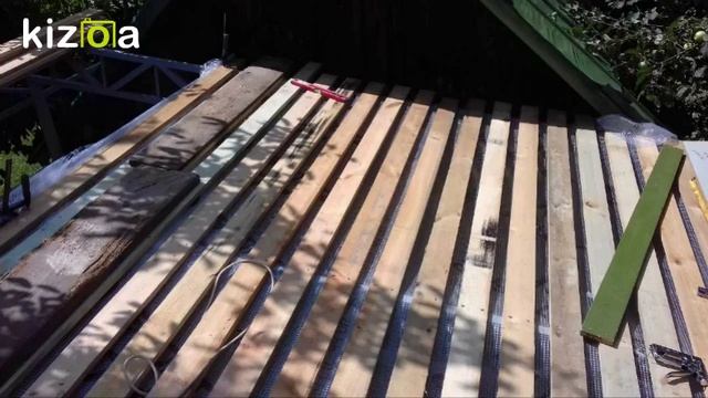 Сносим сарай и делаем ангар КРЫША