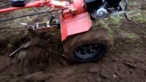 Навесное оборудование на мотоблок в действии. Часть 2