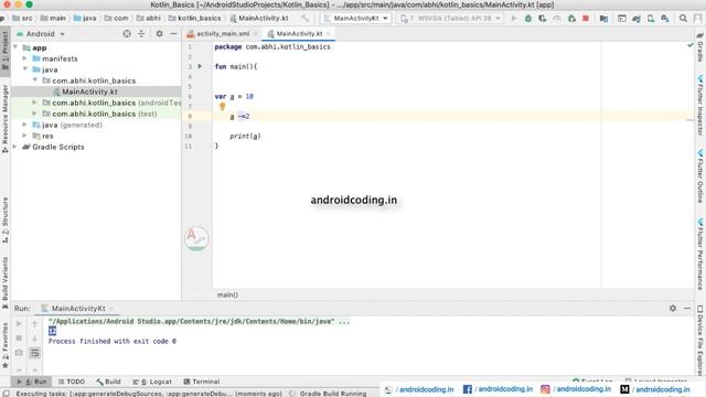 Kotlin : Assignment Operator | android coding смотреть онлайн