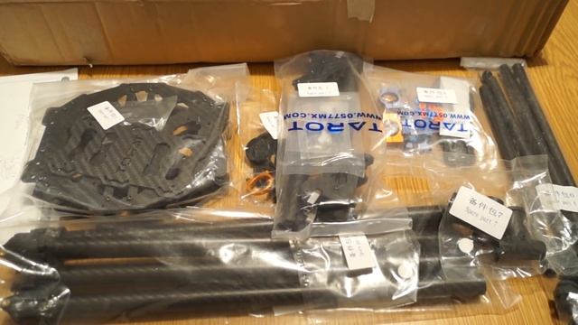 Tarot 650 build with 620kv motors and 12" props смотреть онлайн