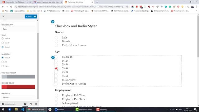 How to style checkbox and radio buttons in Gravity Forms смотреть онлайн