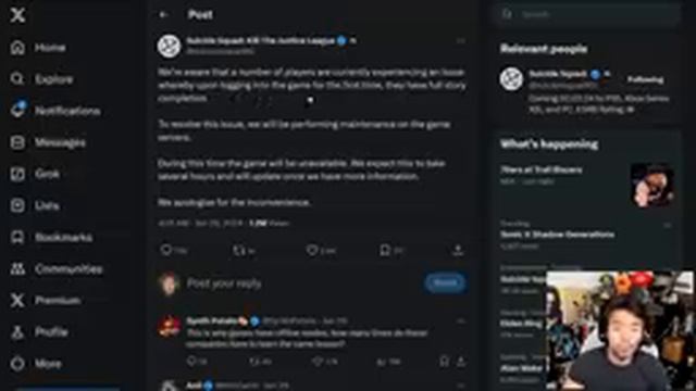Suicide Squad Early Access Has Rough Start, WB Refuse To Send Early Review Copies смотреть онлайн