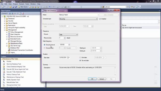 Batik Software - Setting Backup Otomatis SQL Server смотреть онлайн