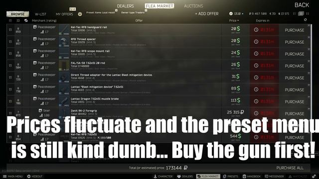 How to build & mod the RFB in 12.8 - Is it worth it? [Escape from Tarkov Gun Builds] смотреть онлайн