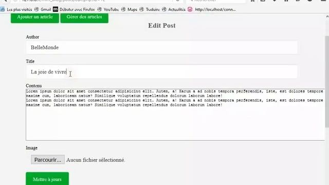 Créer_un_mini_blog_en_PHP_&_MySQL.Partie_1: présentation смотреть онлайн