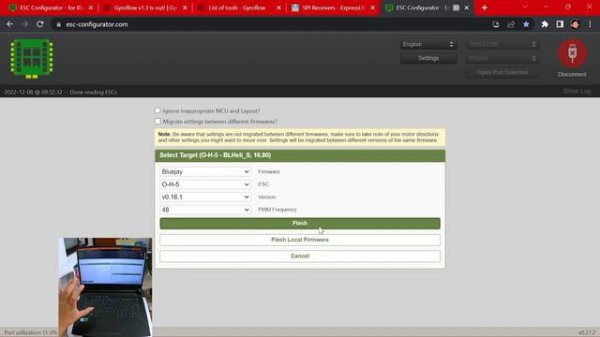 Mobula 6 ELRS Settings Tunings Test Terbang Indoor Rumah 👍