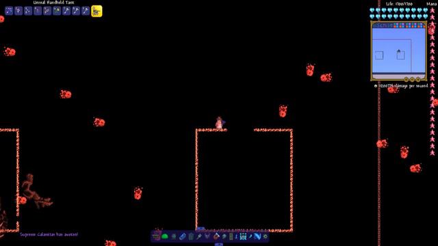 Terraria Super Buffed Handheld Tank vs Calamity Mod Boss Rush смотреть онлайн