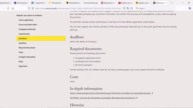 Anmeldung/City registration. How to Book an appointment ? #germany #anmeldung #cityregistration смотреть онлайн