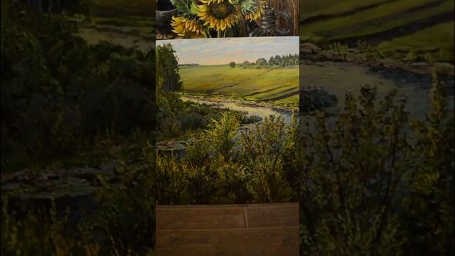 Фактура листвы в масляной живописи. Shorts. смотреть онлайн