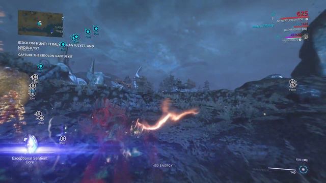 WARFRAME [PS4] Trinity prime build kuva nukor build FUN gameplay on eidolon hunt смотреть онлайн