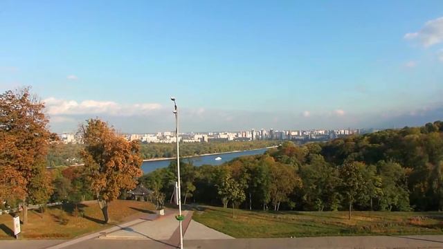 "ВИДЕОПАНОРАМА ЛЕВОГО БЕРЕГА ДНЕПРА..."" смотреть онлайн