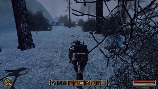 Gothic 3 Полное Прохождение. Часть 39 - Дорога в Клан Волка. смотреть онлайн