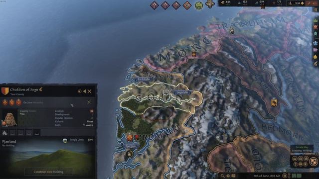Crusader Kings 3 #05 - A Mighty Enemy || Viking Playthrough Historical RTS English 2020 смотреть онлайн