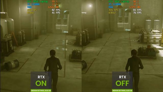 Control - DLSS & RTX ON vs OFF - High vs Medium vs Low | RTX 3050 Laptop FPS Test смотреть онлайн