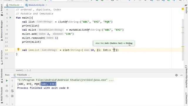 Basics of Kotlin Language | Mutable and Immutable List in Hindi смотреть онлайн