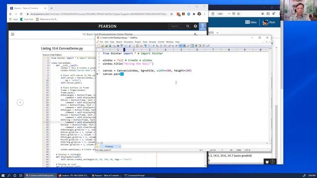 ITS148 Python Programming Exercise 10.1 - Moving Ball смотреть онлайн