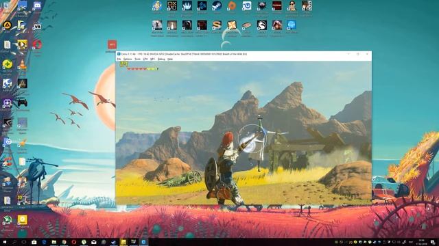 The legend of Zelda: breath of the wild 4к@30 фпс на CEMU 1.11.4 смотреть онлайн