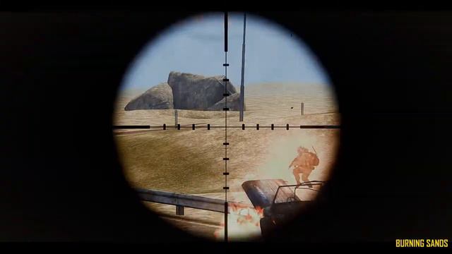 BATTLEFIELD 2 BURNING SANDS M82A3 смотреть онлайн