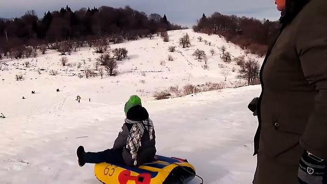 Лагонаки. "Санки-самокаты" :) смотреть онлайн