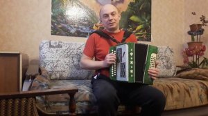 Антон учится играть на гармони по урокам Уханова Павла. ОТЗЫВ