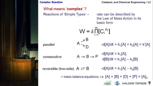 Лекция 8. «Формальная кинетика сложных реакций» смотреть онлайн