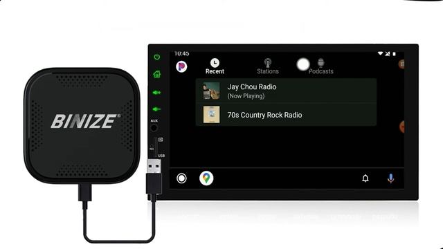 Binize: Wireless #CarPlay & #Android Auto adapter Don't miss! смотреть онлайн