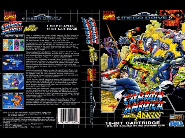 Captain America and the Avengers (sega) - complete (пройден) смотреть онлайн