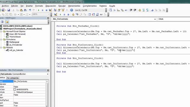 Formulario Avanzado en Excel VBA - Parte III смотреть онлайн