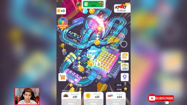Idle Racing Tycoon! MAX LEVEL RACING CAR EVOLUTION! Pika Guyy смотреть онлайн
