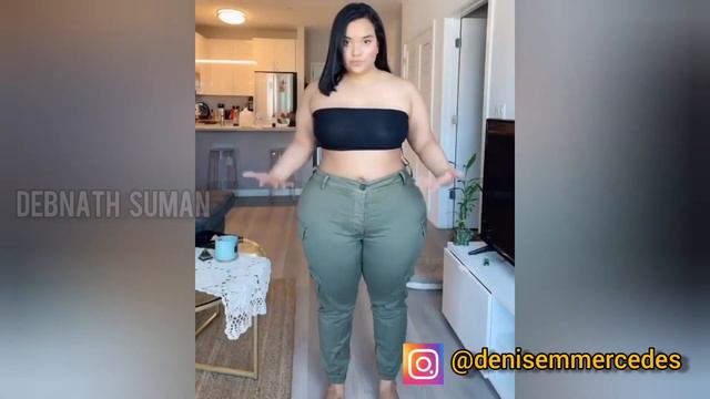 World's Most Beautiful Curvy Plus Size Model Denise Mercedes Biography Facts