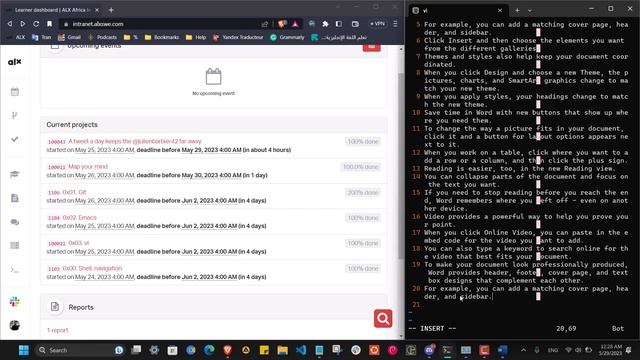 live about shell, vi, emacs, git смотреть онлайн