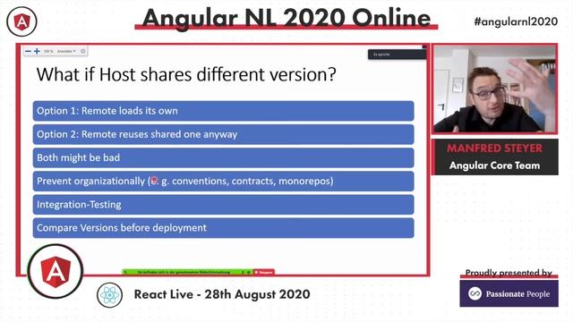 Manfred Steyer - The Microfrontend Revolution: Using Webpack 5 Module Federation with Angular смотреть онлайн