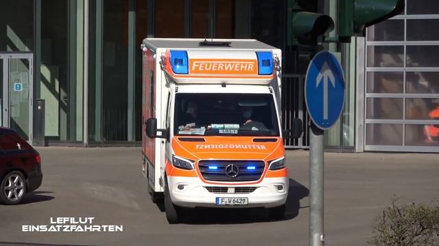 [? FW 1 BF Frankfurt A.M. ?] Feuerwehr & Rettungsdienst Im Einsatz