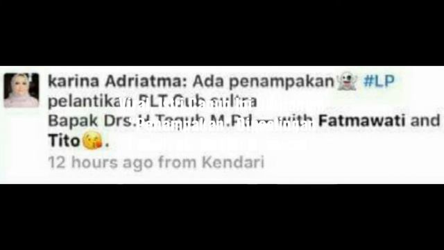 Viral, Istri Cagub Ini Dibilangin "Penampakan" Dipostingan Facebook, Begini Reaksinya смотреть онлайн