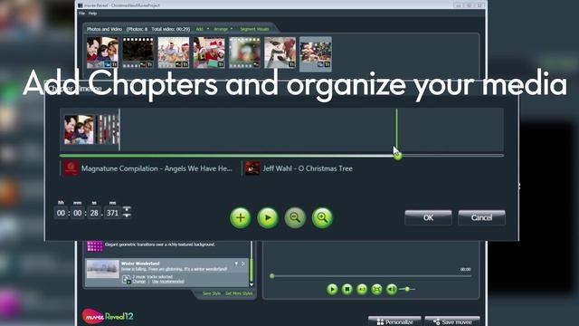 muvee Reveal Finale - How to make a Christmas muvee - Tutorial смотреть онлайн