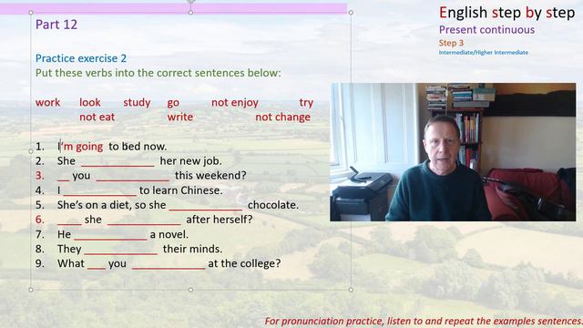 present continuous, int, uint, step 4 смотреть онлайн