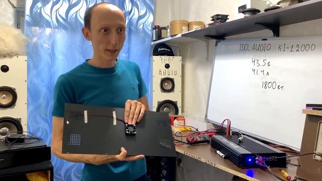 IDOL AUDIO KI-1.2000 замер мощности! смотреть онлайн
