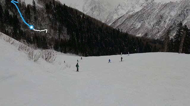 Домбай лесная трасса смотреть онлайн