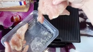 Жареный Стейк Индейки на электрогриле Тефаль