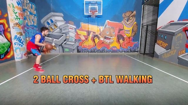 DOUBLE TROUBLE DRIBBLES 2-BALL BASKETBALL WORKOUT TO ELEVATE HANDLING SKILLS смотреть онлайн