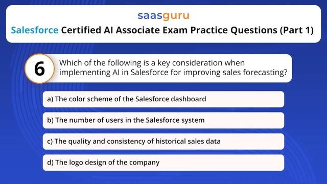 Salesforce AI Associate Exam ? Practice Questions With Answers ✏️✏️✏️ | saasguru смотреть онлайн